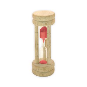 Fackelmann Wood Edition 3-minute tea hourglass