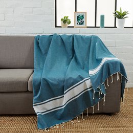 Klassisk XXL Fouta og kast - 200x300 cm