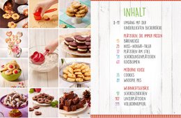 Foolproof mug kitchen - biscuits, biscuits, cookies & Co. (volume 3), incl. 3-piece measuring cup set with cutters