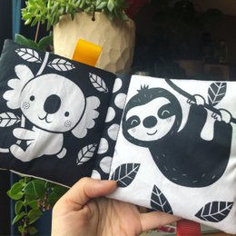 Fabric book - In the zoo