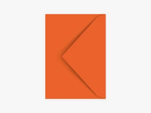 Umschlag / Flourescent Orange