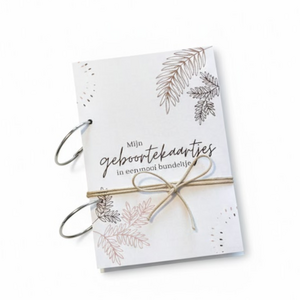 Geboortekaart bewaarbundel A5 - Botanical