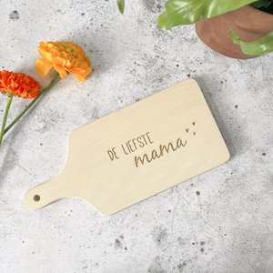Snijplank - De liefste mama - Moederdag