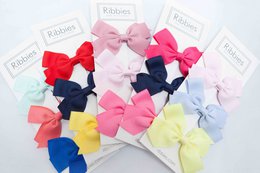 Set mit 3 mittleren Schleifen - Pink