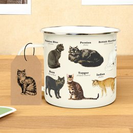 Republic Republic Mok Emaille - Mug di smalto - Cats