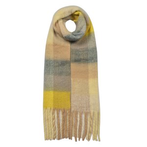 Scarf 35x210 cm yellow