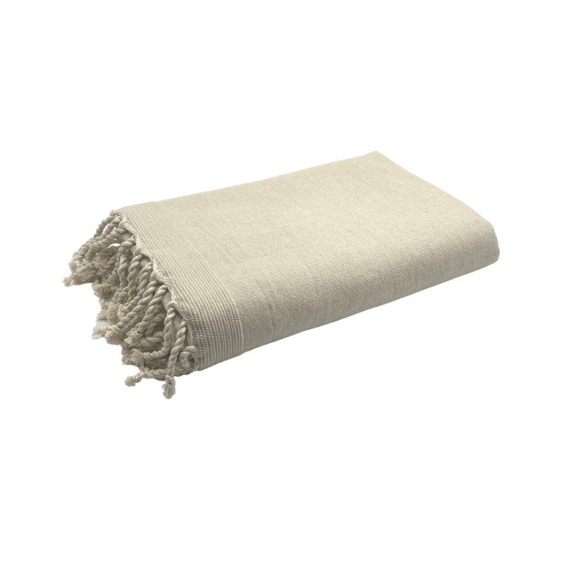 Plain Terry Fouta - Strand og Hammam håndklæde