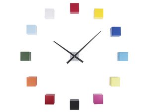 Wanduhr DIY kubisch