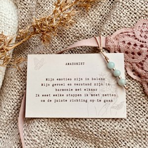 BH Pendant - Amazonet precious stones