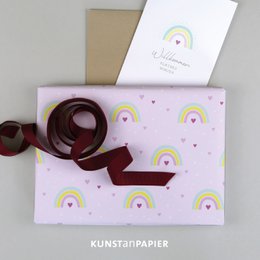 Geschenkpapier Regenbogen Leonie