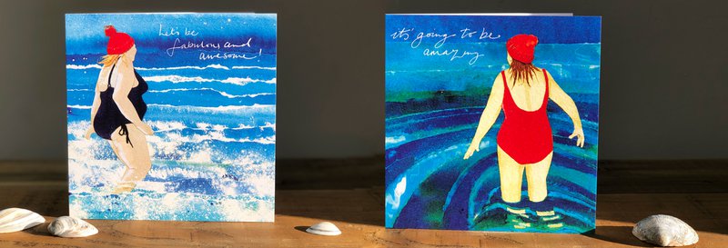 Wild Swimming Card (fantastisk svømmer)