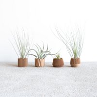Set of 4 planters – Oslo Origami Kobe Stockholm