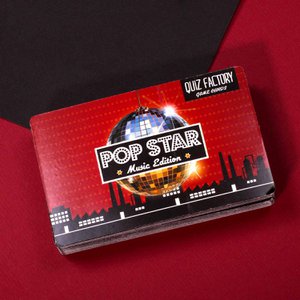 Kaartquiz "Popster"