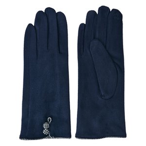 Gloves Winter 8x24 cm Blue Polyester Gloves Women