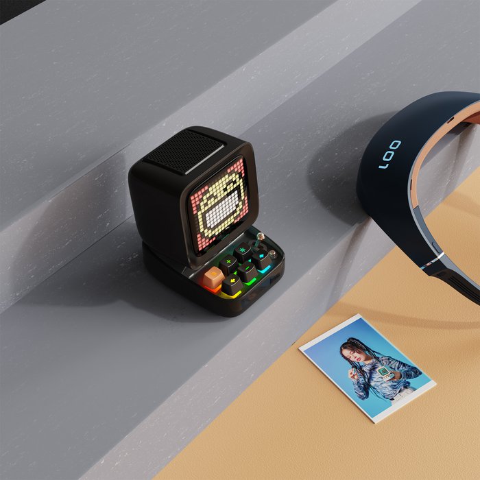Divoom Ditoo Pro - Bluetooth speaker with adjustable pixel display