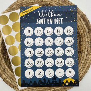 Countdown calendar 'Sinterklaas'