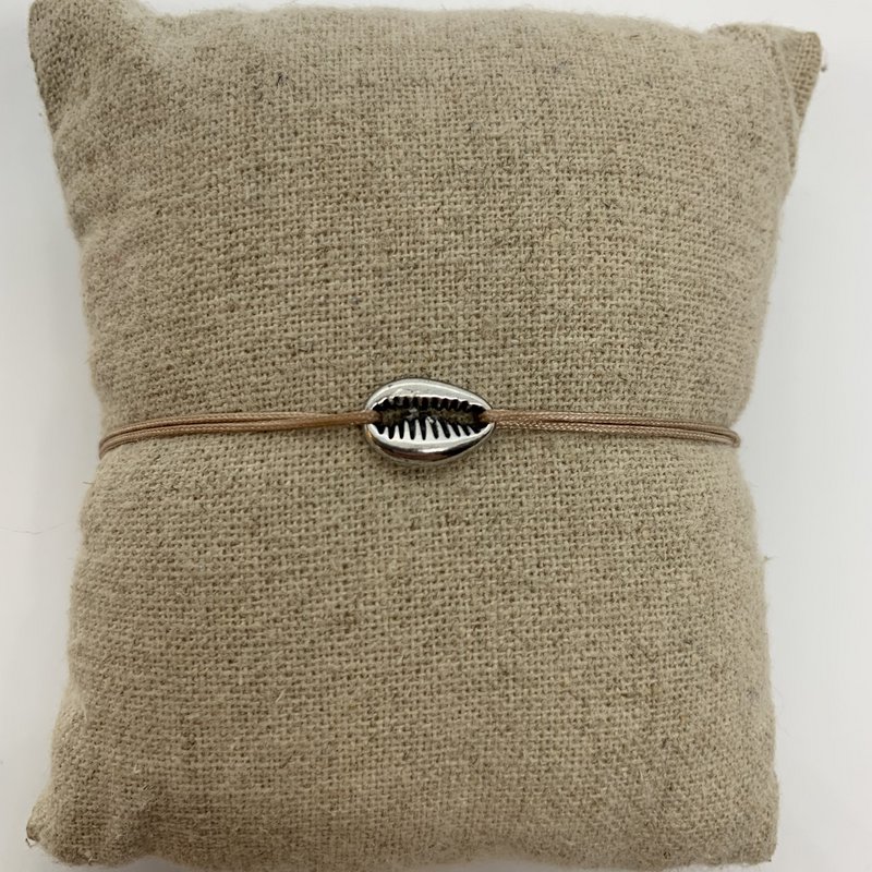 Lille Silver Shell armbånd