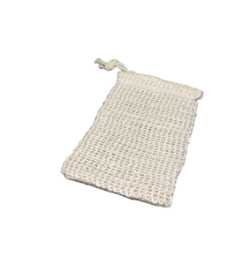 Sisal soap pouch