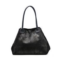 Sac cuir LOLA - Black - Made in Italy