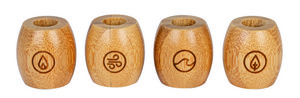 Toothbrush holder, bamboo
