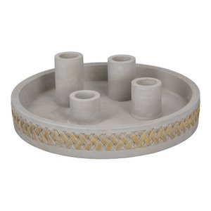 Cementstokkandelaar Braid X-mas