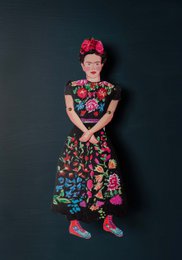 Frida Recortar y hacer títeres