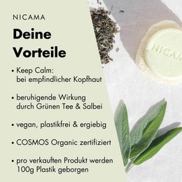 NICAMA - Shampoo solido - Copia di arancia di olivello spinoso (COSMOS).