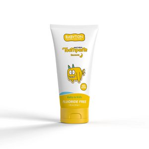 Babyton Natuurlijke Tandpasta met Banaan Smaak 50g
