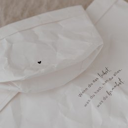 Paperbag sæt med 2 Alt hvad du behøver (PU = 6 sæt)