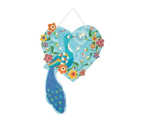 Scratch Demo Puzzel: DEMO CONTOUR PUZZEL/PAUW 41x58cm, gratis bij een bestelling