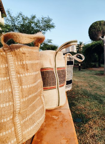 XXL JUTE BASKET 60X43CM