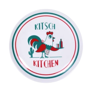 Kitsch Küchenteller 21cm Das Restaurant der Kellner