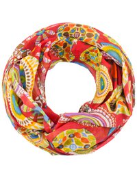 Sunsa set de 3 bufandas de lazo, bufanda de lazo para mujer, pañuelo redondo hecho de 100% algodón, bufanda de tubo para ella, bufanda redonda para verano/primavera/otoño