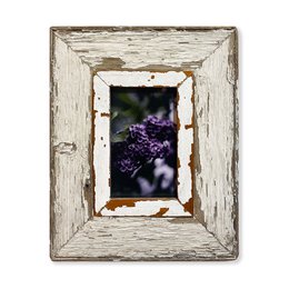Violette - Composition of 3 reclaimed wood frames