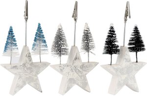 KARTENSTÄNDER STERNENBAUM 3 TEILIGES SET (HOFF2018)