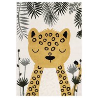 SÖREN children's rug leopard