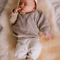 Sheepskin medicinally tanned for baby and child - M