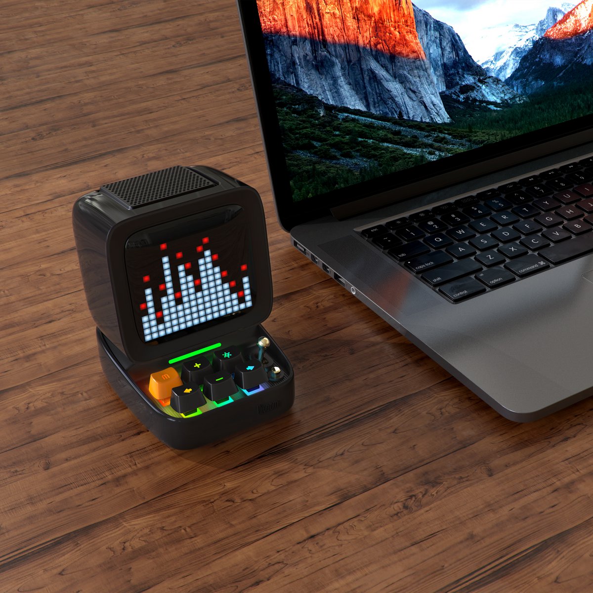 Divoom Ditoo Pro - Bluetooth speaker with adjustable pixel display