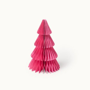 Papieren kerstboom 25cm Lichtgroen
