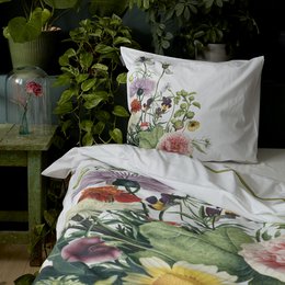 Biologische bedlinnenset - Flower Garden JL 140x200 cm