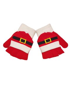 Fäustlinge/Halbhandschuhe - Weihnachtsmanngürtel