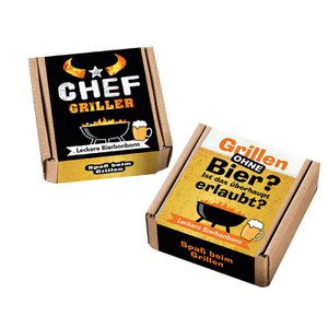 Bunbons; Display grilling 2-sort. yellow; Black, VE 24