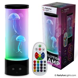 PartyFunLights - Squid lamp - Multi-Color RGB - Works on USB - Batteries