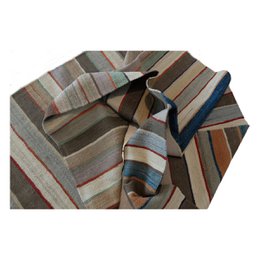 Kilim Runner Doble Tira Española Hecho A Mano