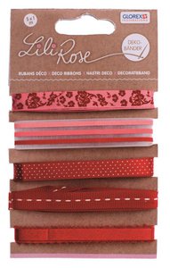 Deko-Bänder auf Karte 5x100cm