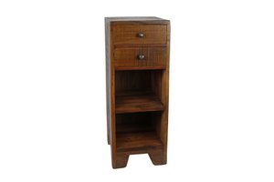 3R Kabinet 2 lades 2 schappen naturel hout 27x36x70cm