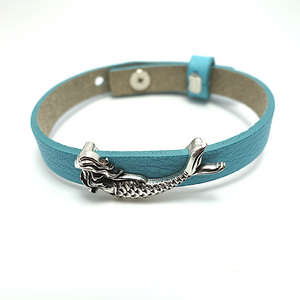 Leather bracelet mermaid