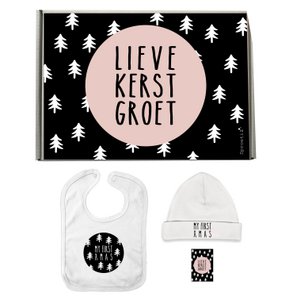 Geschenkset Christmas Baby - First Xmas - Weihnachtsgrüße