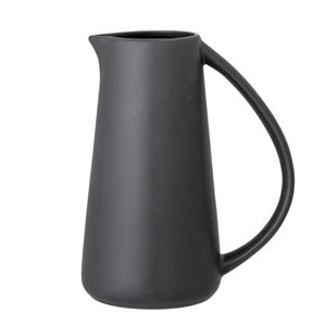 Bewerk kan, zwart, steengoed