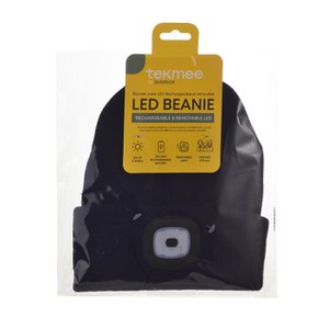 Hut mit wiederaufladbarer und abnehmbarer LED-Nachtblau